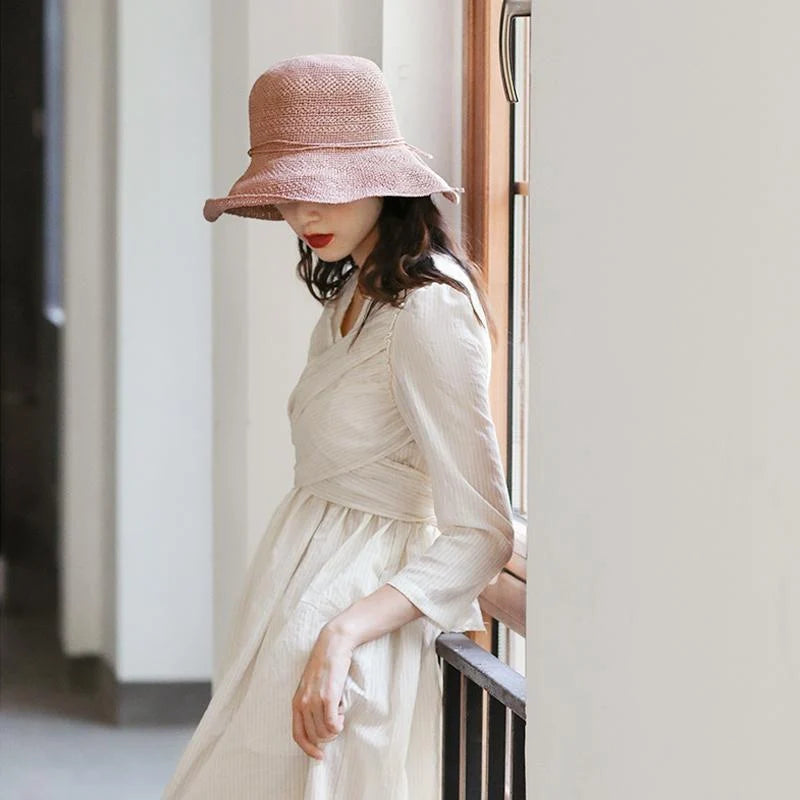Women's Sun Hat | Wide Brim & Breathable | Adjustable Fit 55–57.5 cm