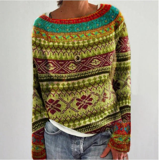 Women's Sweater | Vintage Knit Style | Soft & Cozy