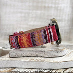Women's Watch | Woven PU Strap & Adjustable Fit