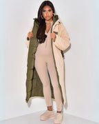 Women's Winter Coat | Reversible & Breathable | Long Flattering Fit