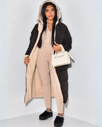 Women's Winter Coat | Reversible & Breathable | Long Flattering Fit