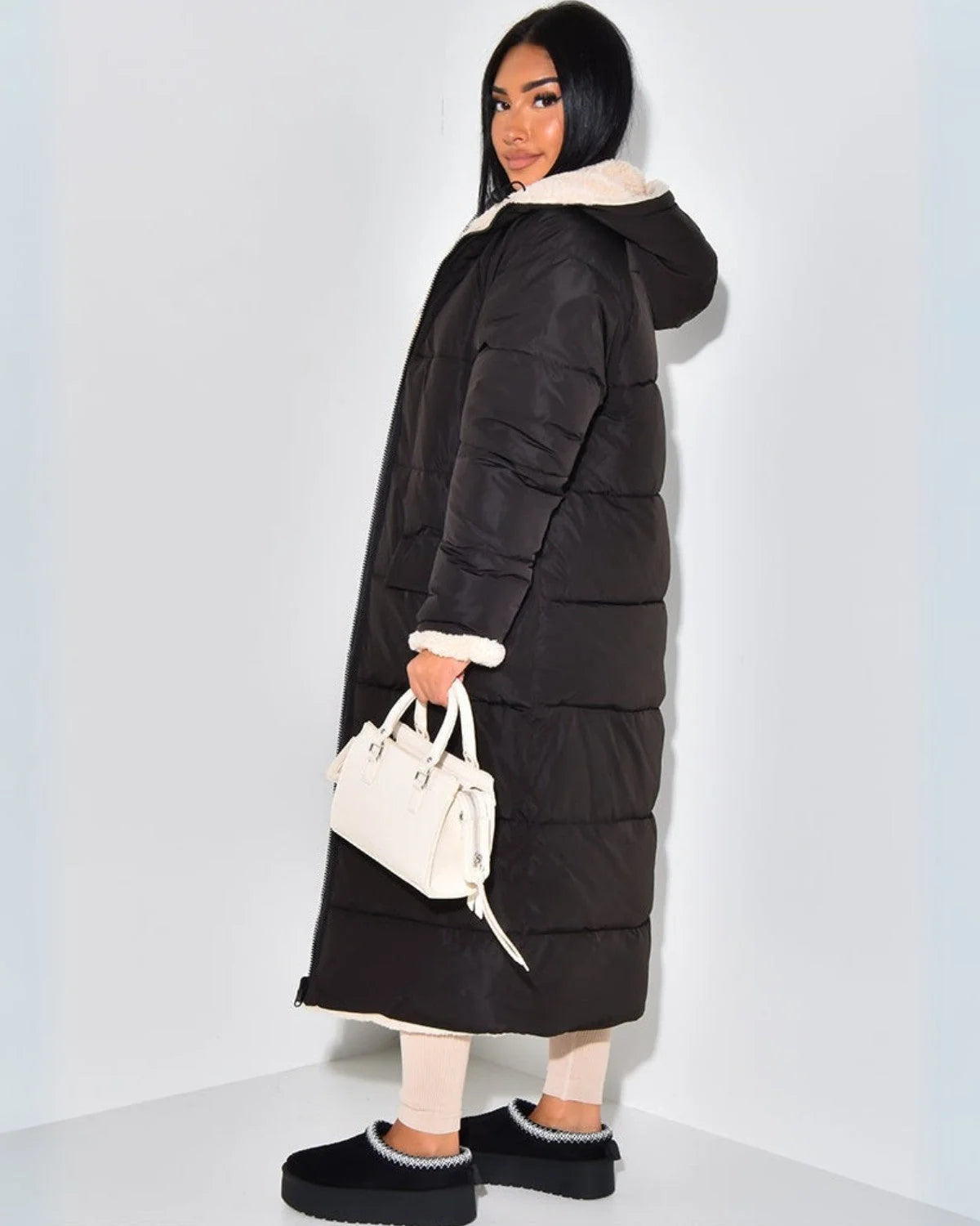 Women's Winter Coat | Reversible & Breathable | Long Flattering Fit