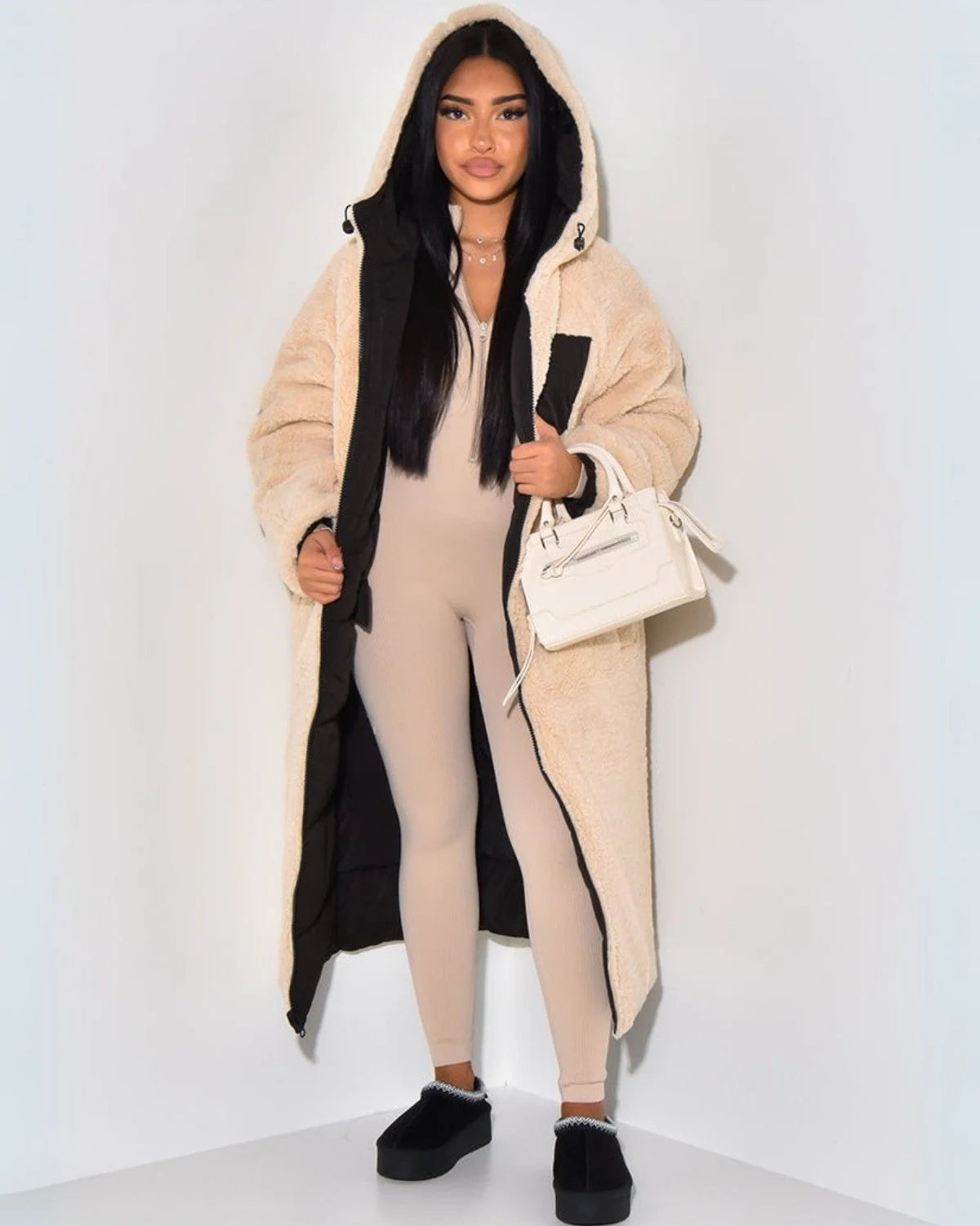 Women's Winter Coat | Reversible & Breathable | Long Flattering Fit