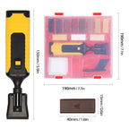 Wood Repair Kit | 11 Mixable Wax Blocks & Heat Pen | With Storage Case