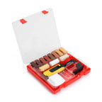 Wood Repair Kit | 11 Mixable Wax Blocks & Heat Pen | With Storage Case