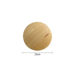 Wall Lamp | Scandinavian Wood Base & Linen Shade | Integrated LED