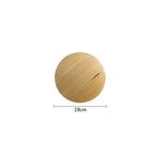 Wall Lamp | Scandinavian Wood Base & Linen Shade | Integrated LED