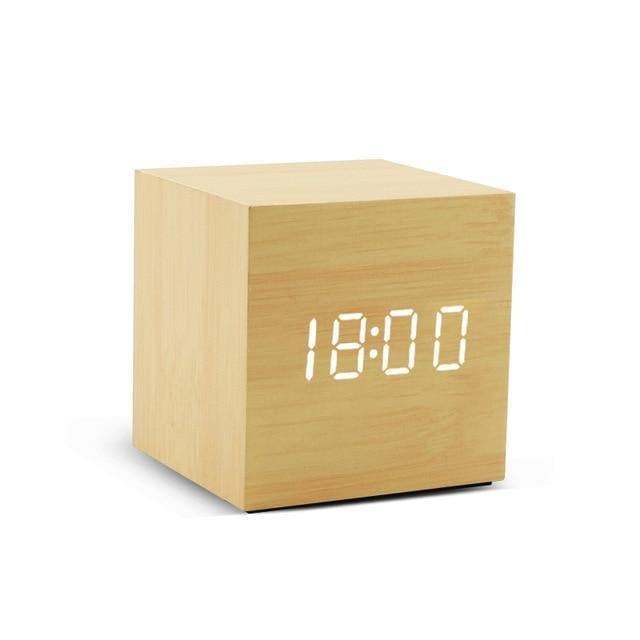 Wooden Alarm Clock