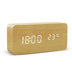 Wooden Alarm Clock