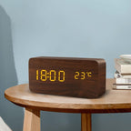 Wooden Alarm Clock