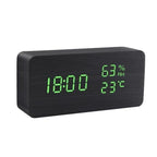 Wooden Alarm Clock