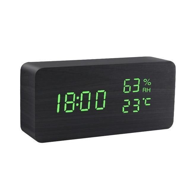 Wooden Alarm Clock