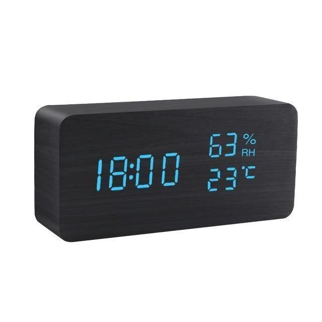 Wooden Alarm Clock