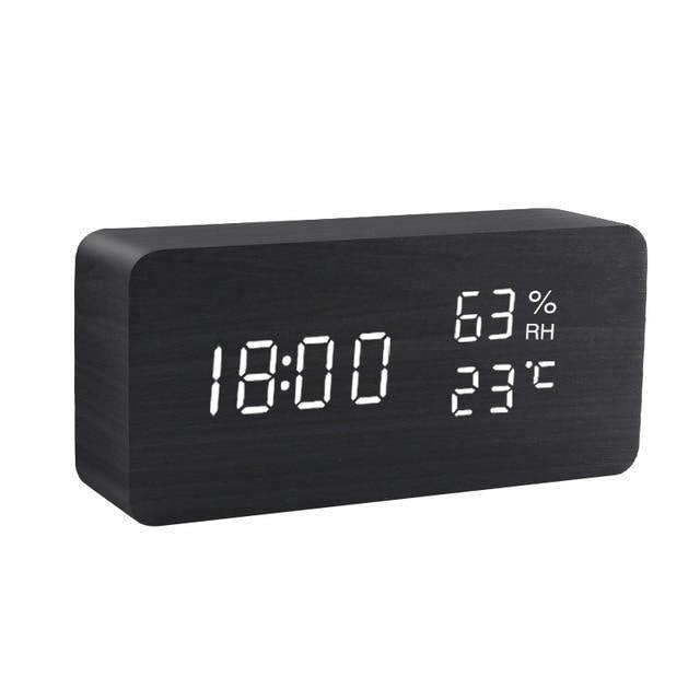 Wooden Alarm Clock