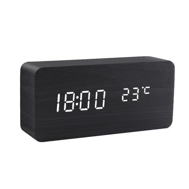 Wooden Alarm Clock