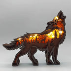 Wooden Animal Wall Decor | Handcrafted 3D Multi-Layer & LED Option