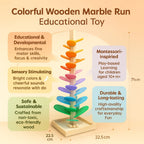 Wooden Marble Run | Non-Toxic Wood & Sound Effects