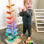 Wooden Marble Run | Non-Toxic Wood & Sound Effects