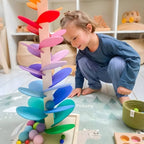 Wooden Marble Run | Non-Toxic Wood & Sound Effects