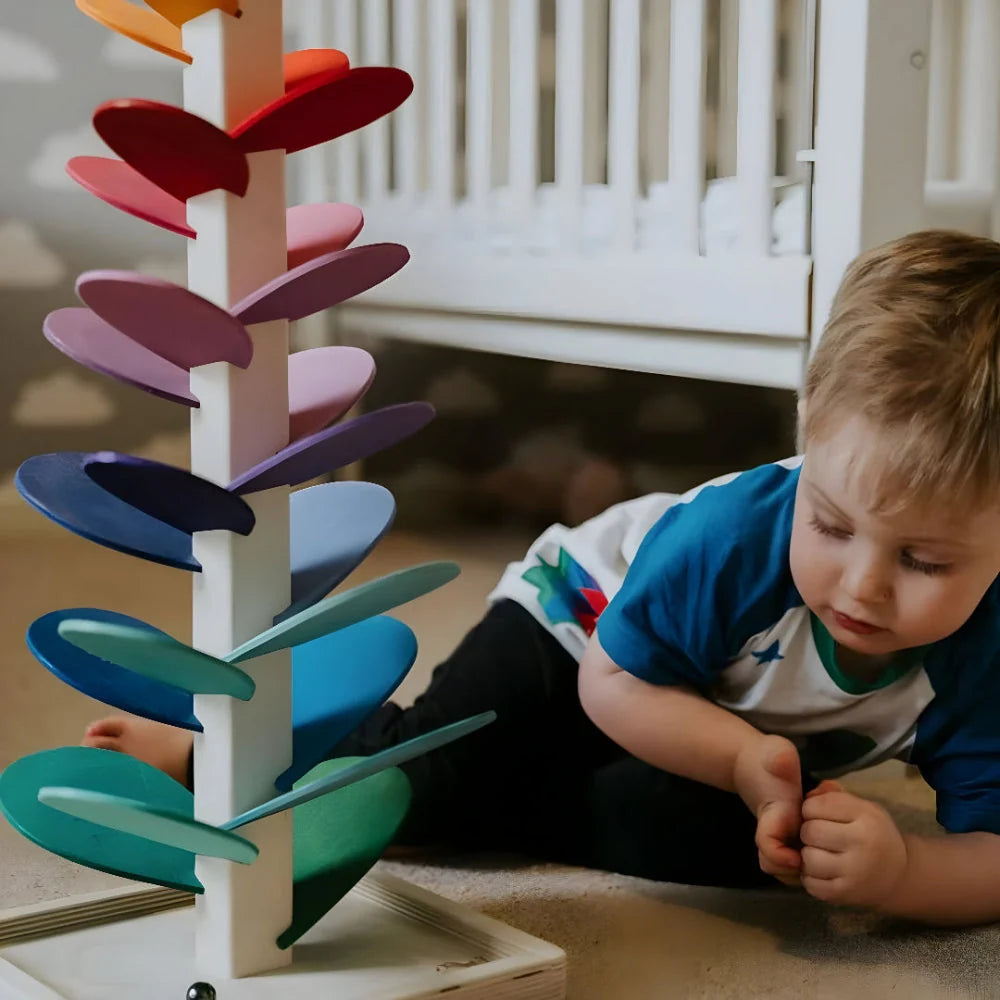 Wooden Marble Run | Non-Toxic Wood & Sound Effects