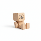 Wooden Rocking Figure