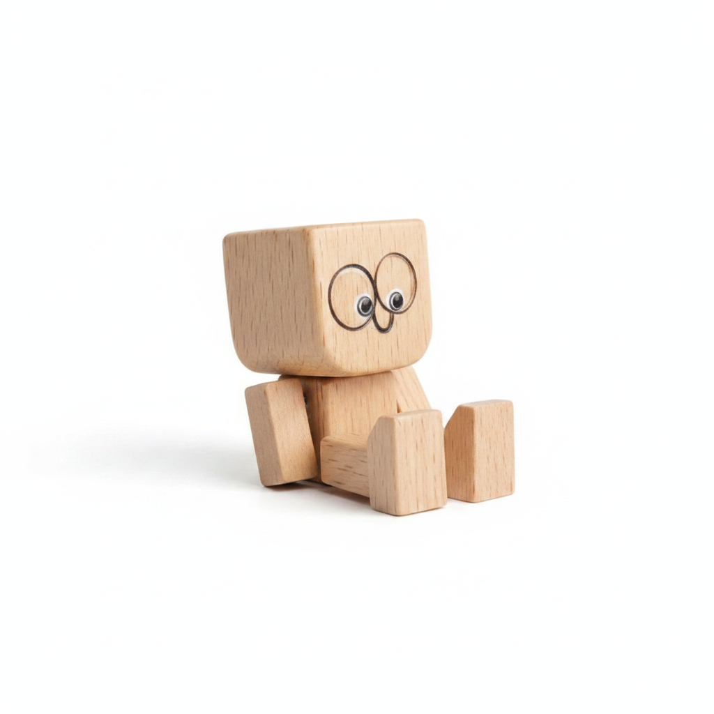 Wooden Rocking Figure