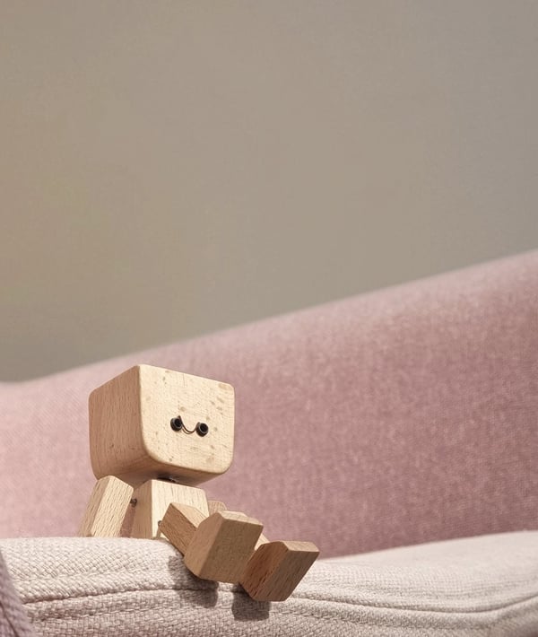 Wooden Rocking Figure