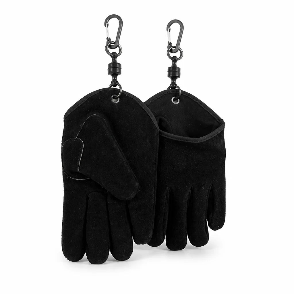 Work Gloves | Thickened Cowhide, Heat-Resistant & Magnetic Buckle