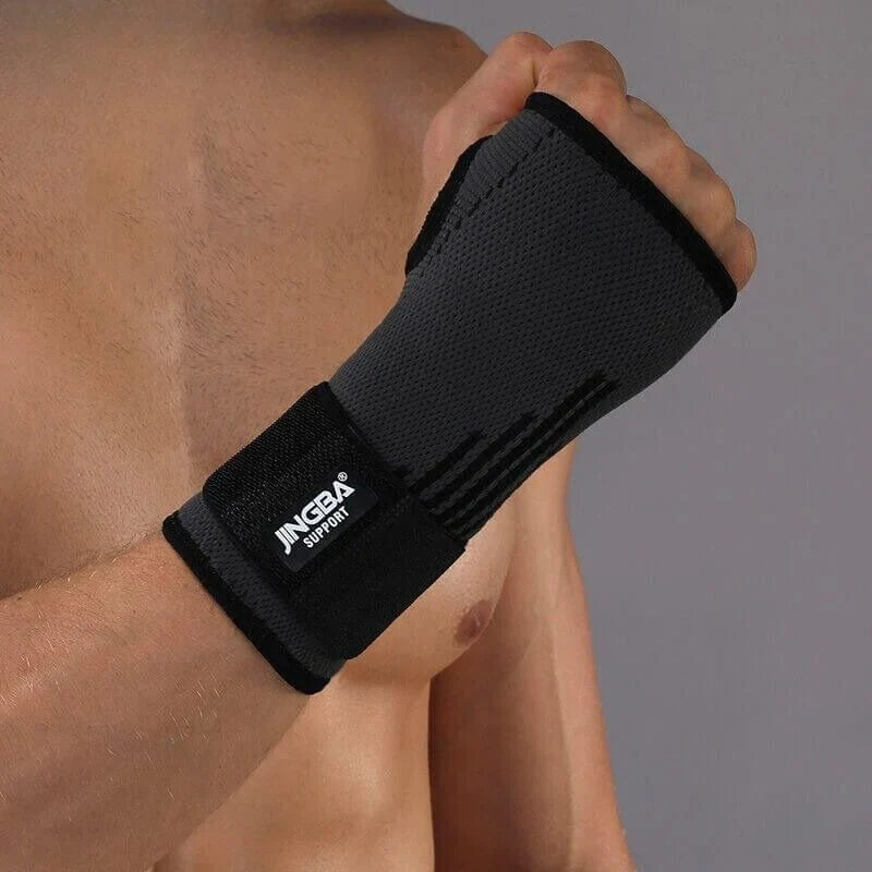Wrist Support | Adjustable Compression & Velcro Strap | S-M & L-XL