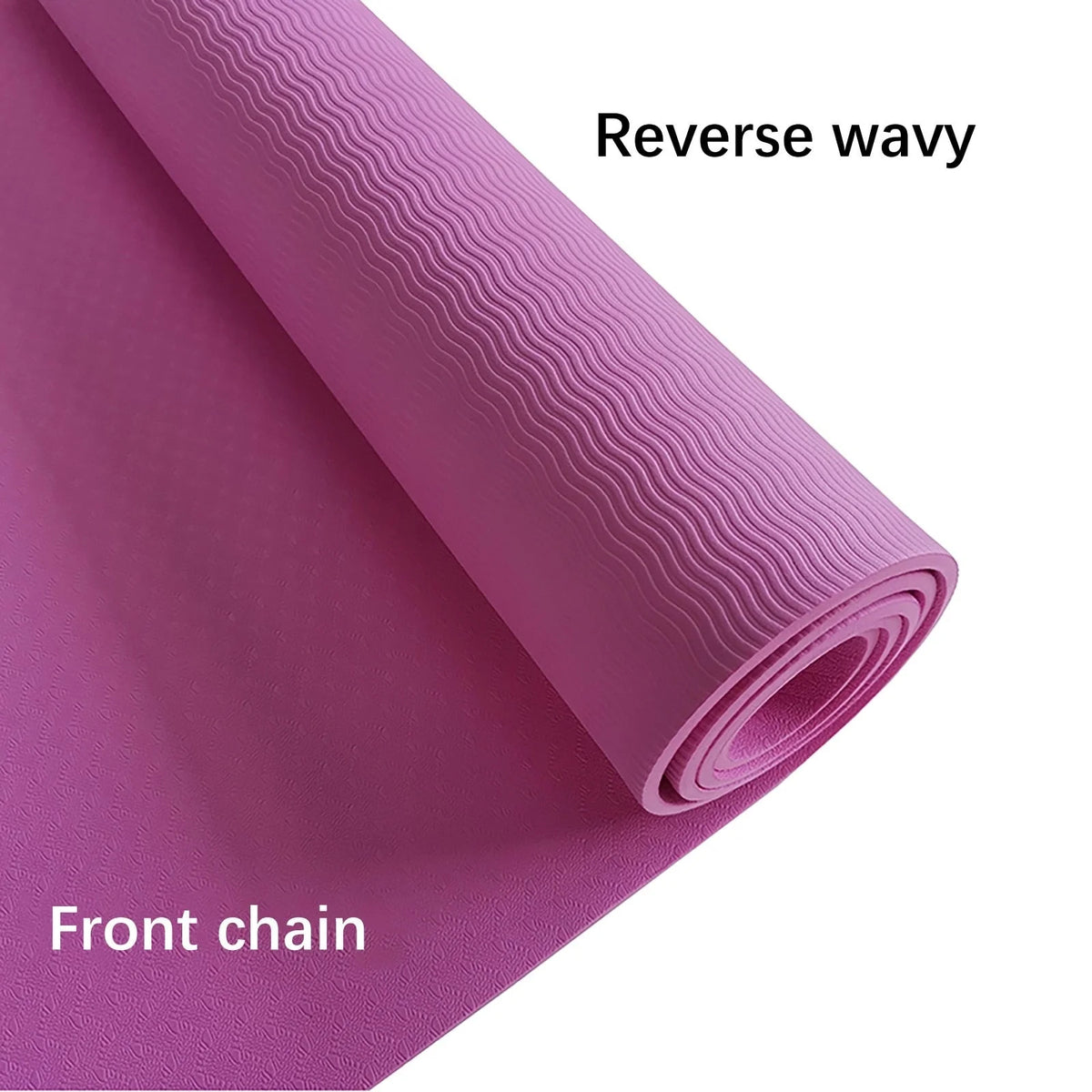 Yoga Mat | Extra-Long Padded Non-Slip | 72 x 23.5 in